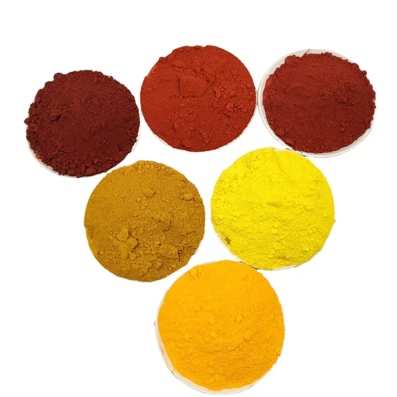 Construction Industry Colorant Iron Oxide Inorganic Pigment iron oxide red iron oxide green chrome yellow