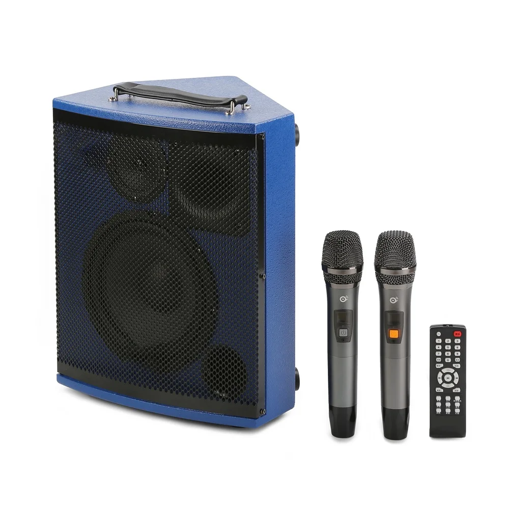 Factory Price Karaoke Subwoofer DJ Outdoor Speaker System FM Radio TF Card Microphone Party Speaker