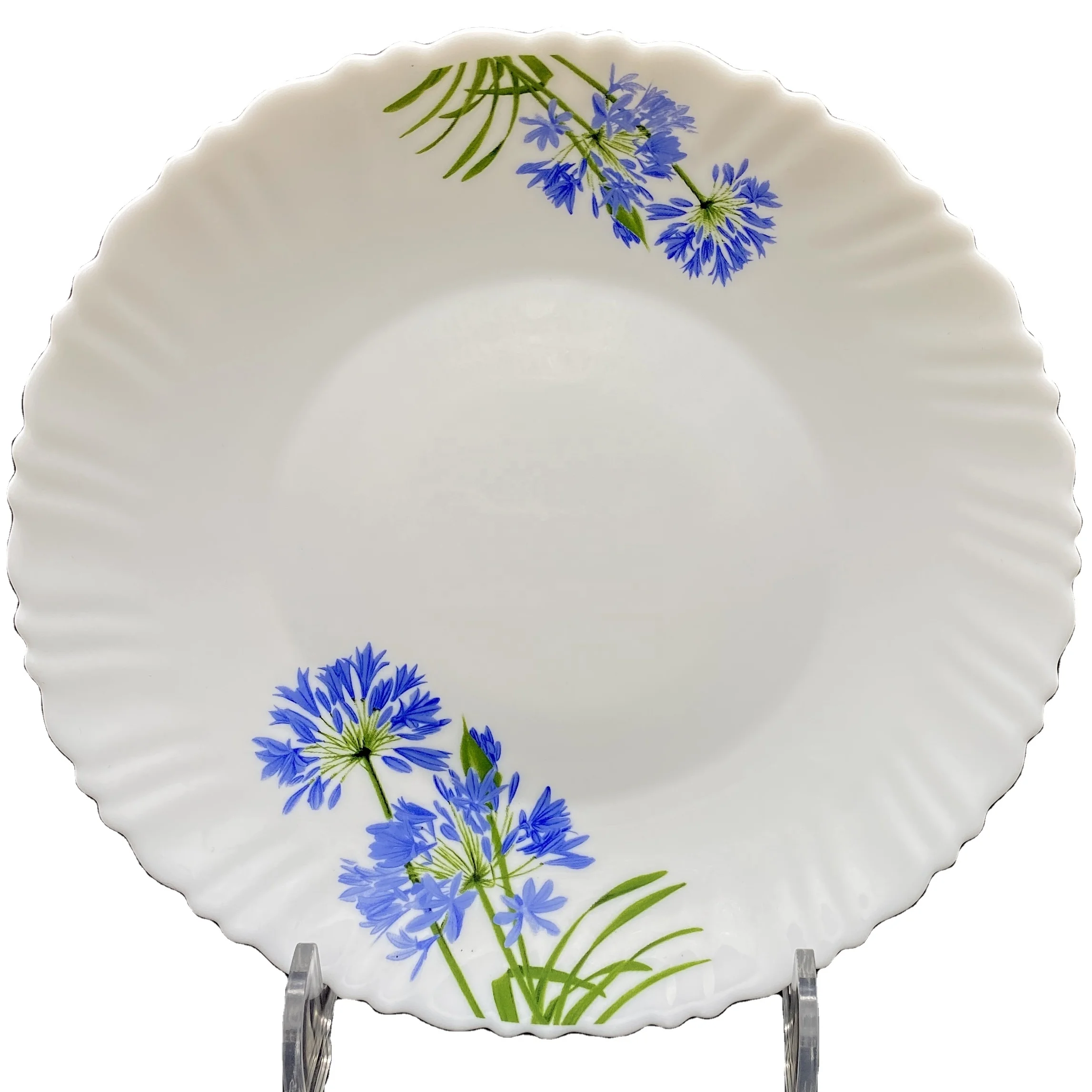 Large factories produce custom luxury and elegant plates