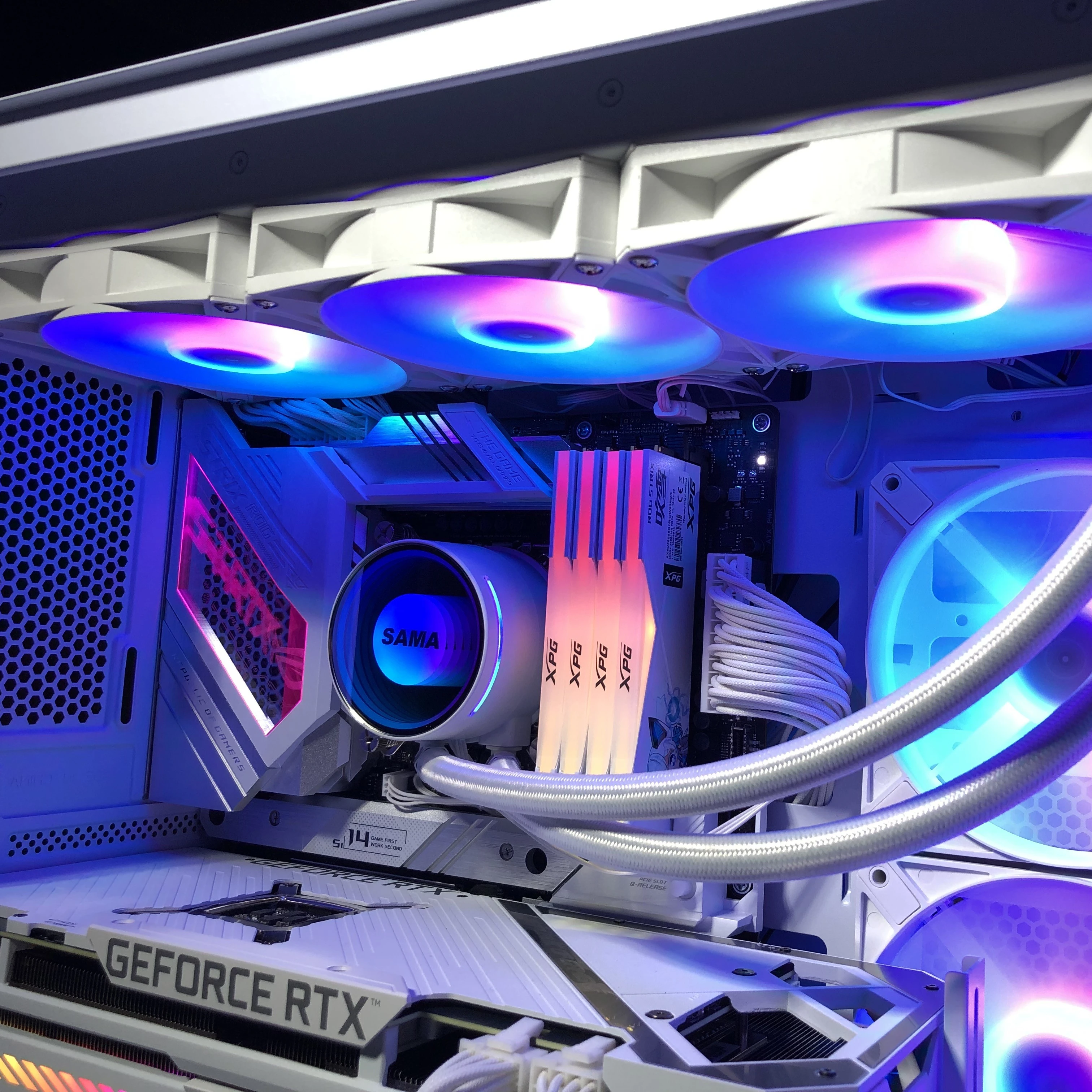 SAMA, готовый к отправке, водяной охлаждающий кулер для ПК, система водяного охлаждения процессора, радиатор для корпуса ПК, охлаждение процессора, жидкий кулер