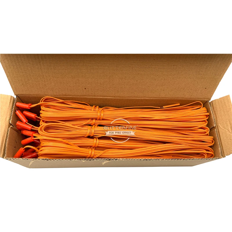 4 Meters safety fireworks electric igniter pyrotechnics E-match display ignitor safe fuse ematch ignition wire for firing system