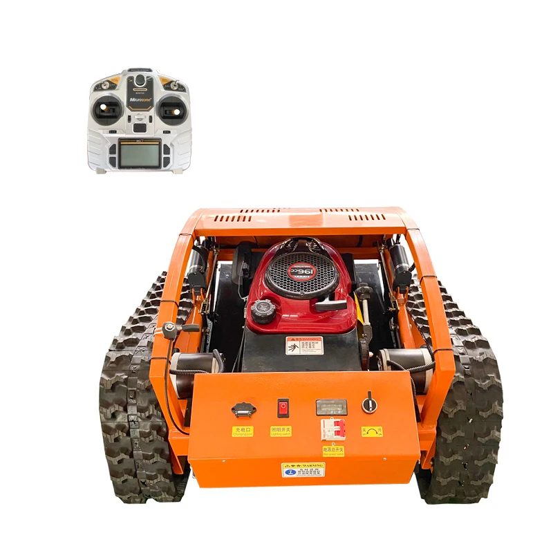 Мини дистанционное управление газонокосилка Робот наклонная газонокосилка бензин Цена