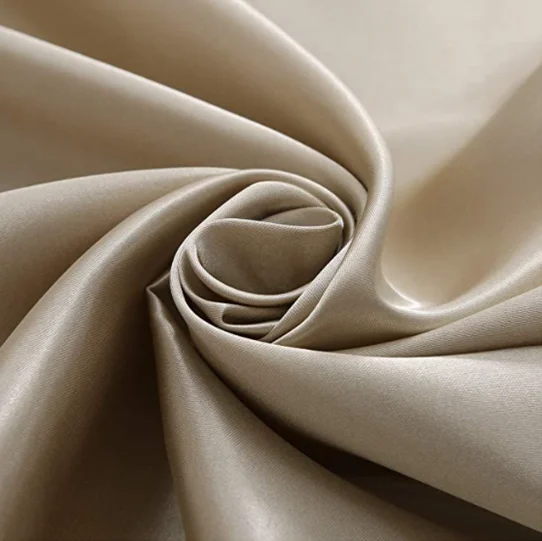 100% polyester satin mattress fabric