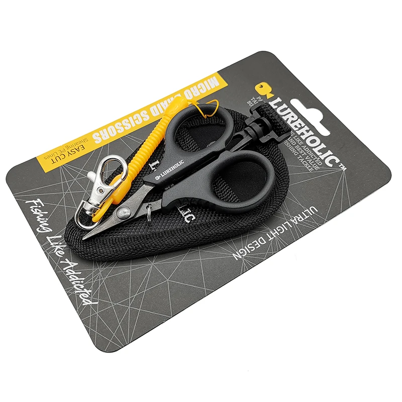 Promotional High Quality Small Portable Multifunction Fishing Scissors