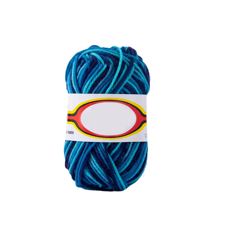 Wholesale crochet knitting hand knitting soft super fine yarn cotton/acrylic wool yarn