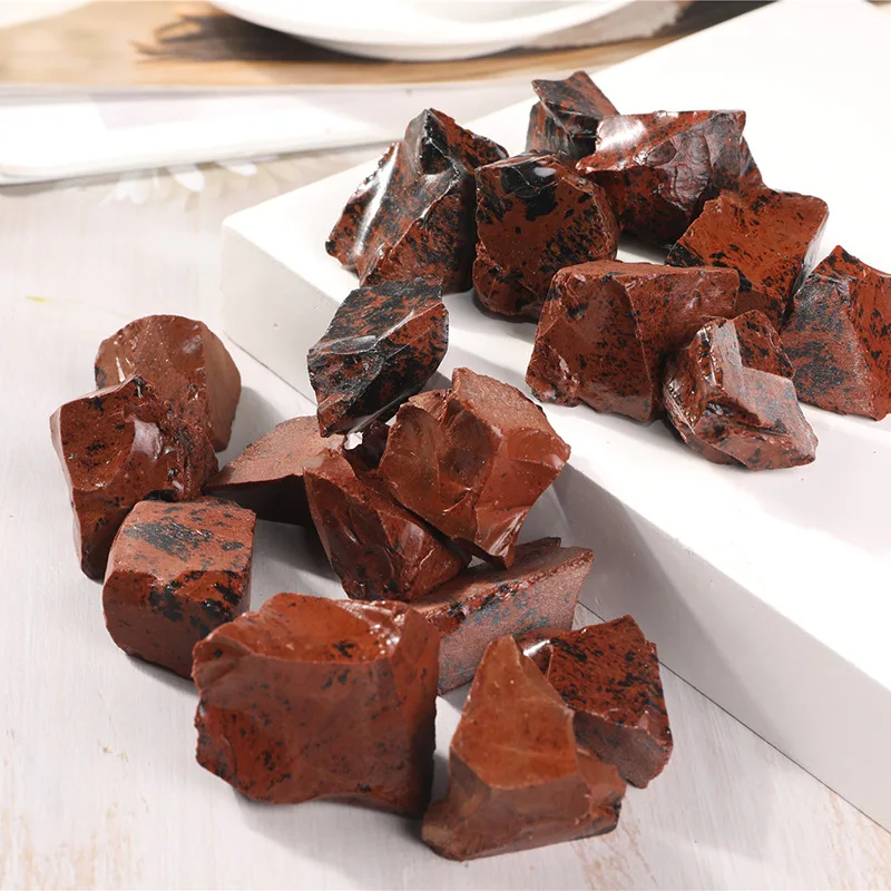 Wholesale Natural Large Particle Red Jasper Stone Rough Gemstone Rose Quartz Raw Incense Expanding Aromatherapy Stone