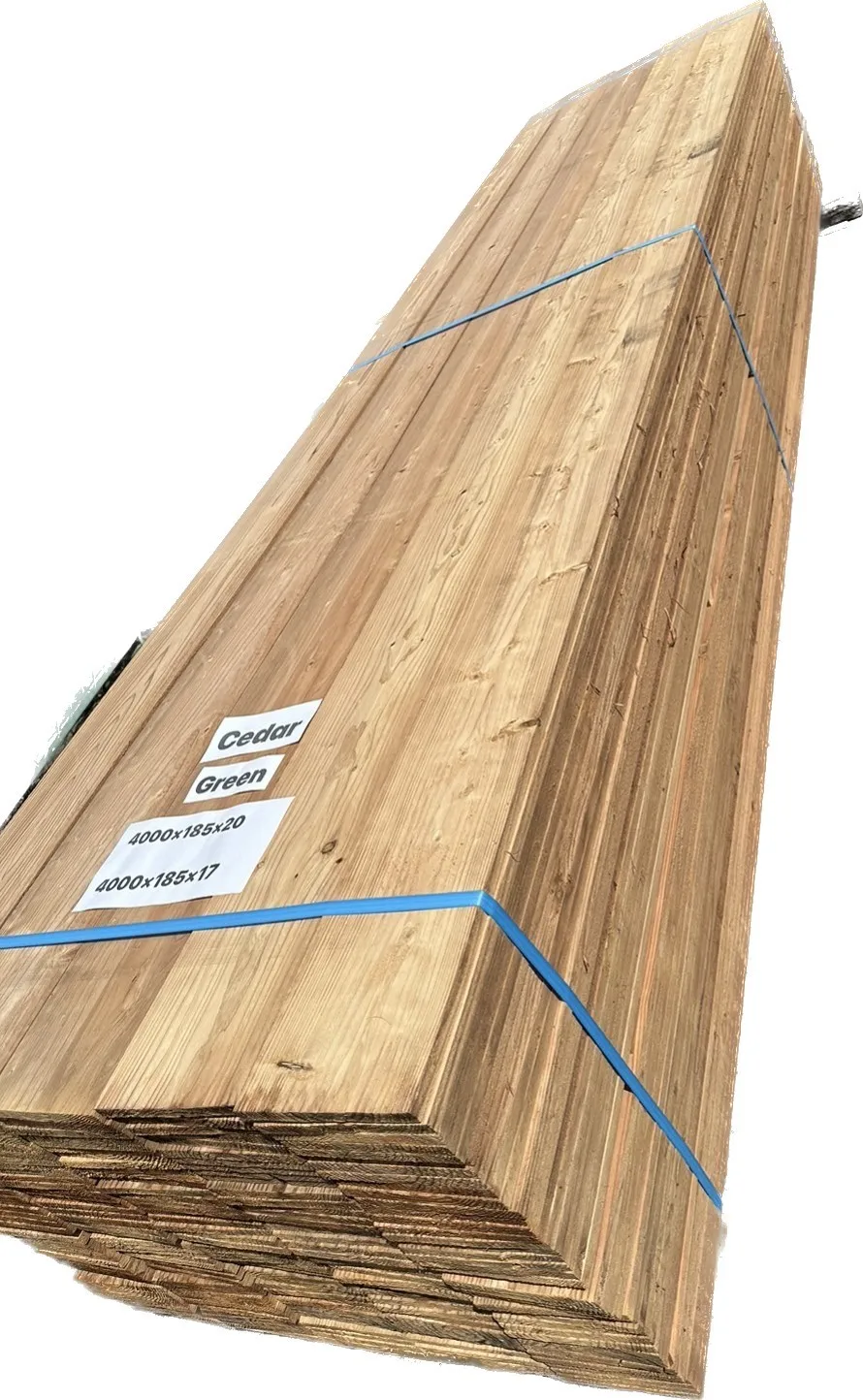 Japanese Green Cedar Lumber Wood for Construction Industrial Design Style Bulk Price Sale