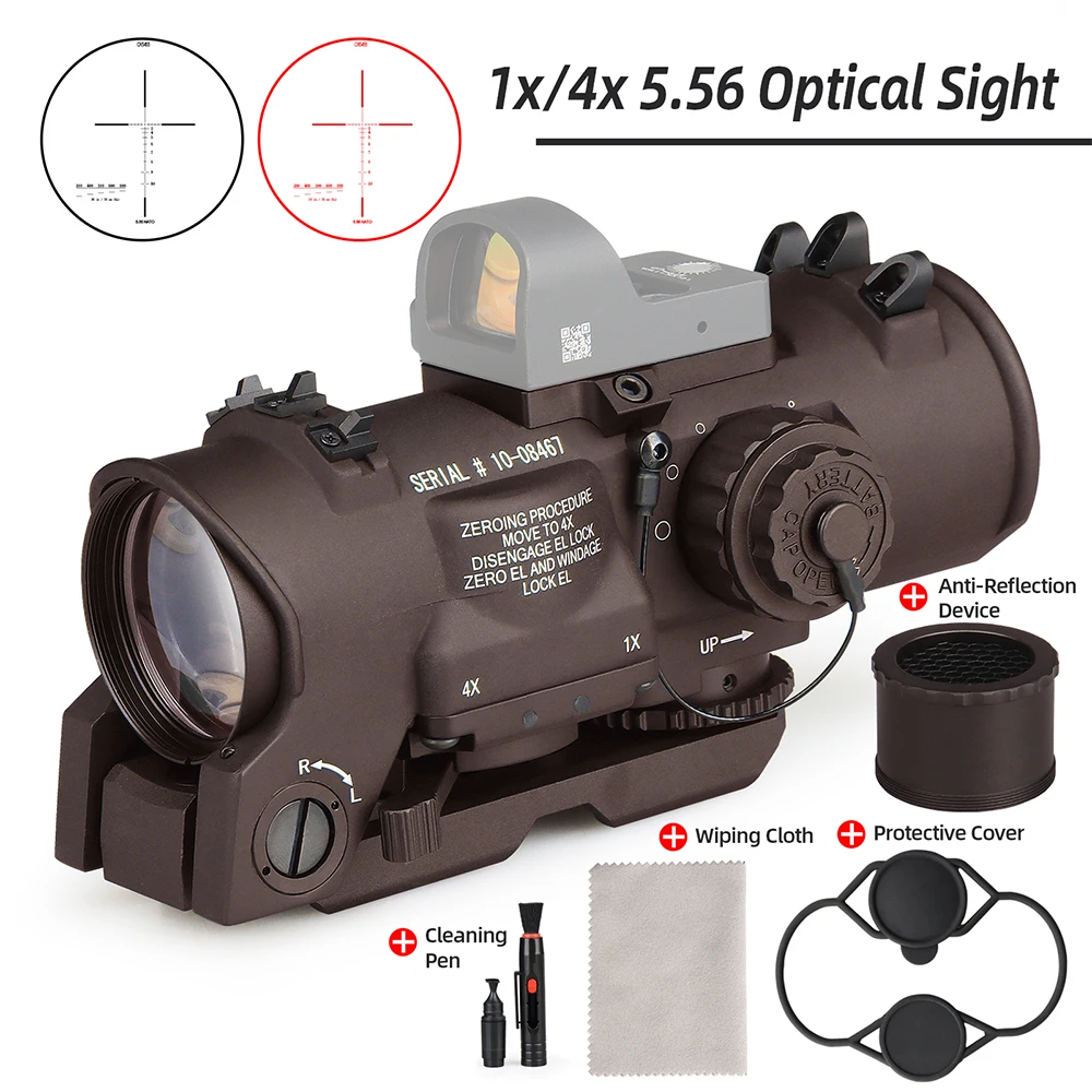 Canis Latrans 1-0412 1-4x37 Hunting scopes Sight for Hunting and Other Outdoor Activities