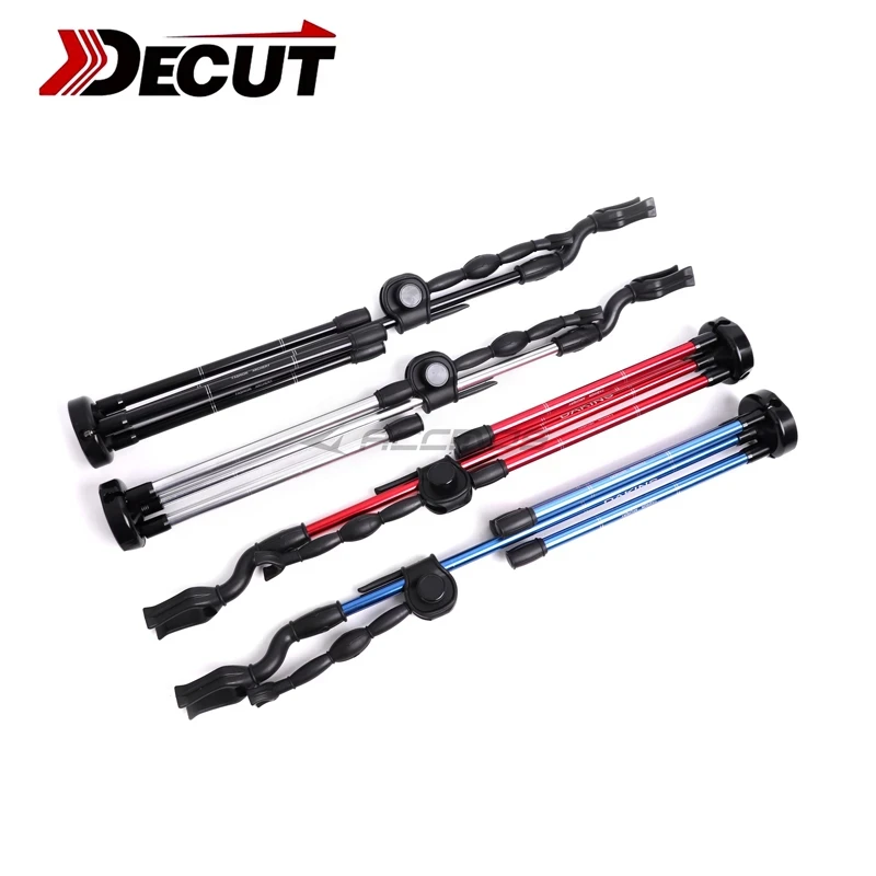 Archery Bow Stand Holder Foldable Metal Construction Traditional Recurve Bow Bracket Rack Hanger Hunting Shooting Accessory