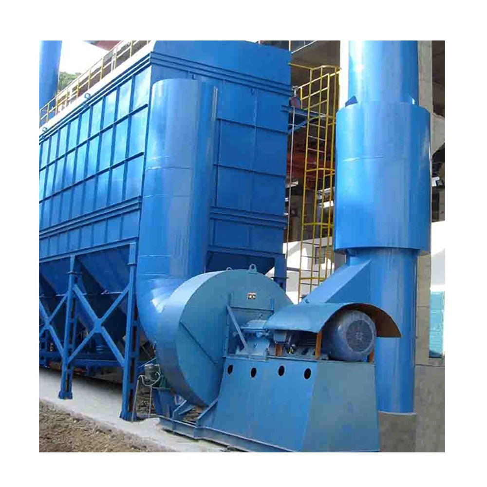 customized sawdust bag house pulse jet dust collector for cement plant