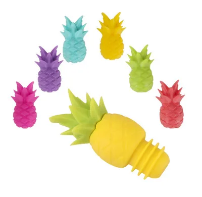 Silicone Plug Various Colors Silicone wine stopper and reused red wine stopper