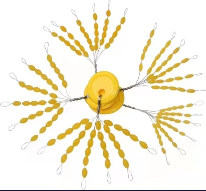 Positioning cotton bean sea fishing, sliding and drifting rock pole special rubber stopper beans