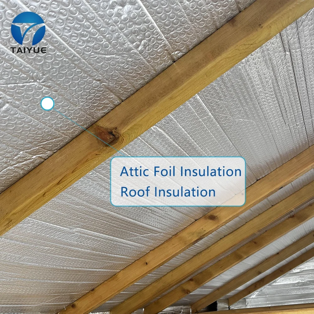 2024 Fire protection bubble foil duct wrap insulation for pipe