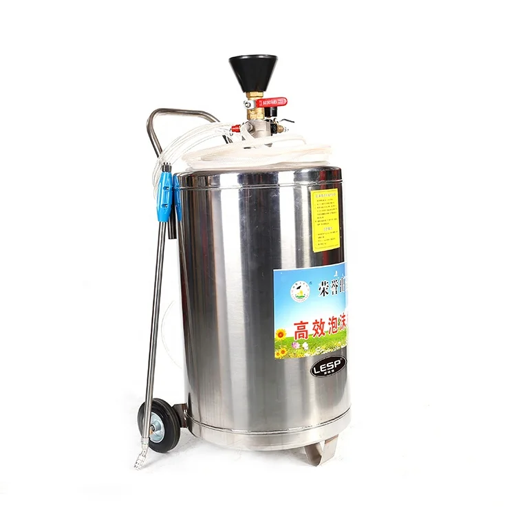 Stainless steel foam clean machine Pneumatic system JH-80FM pressure washer