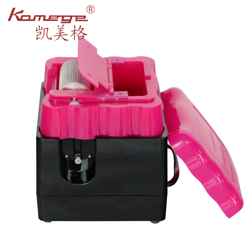 XD-158 Electric Single Side Leather Edge Oil Inking Dyeing Box Machine Small Automatic Leather Edging Machine