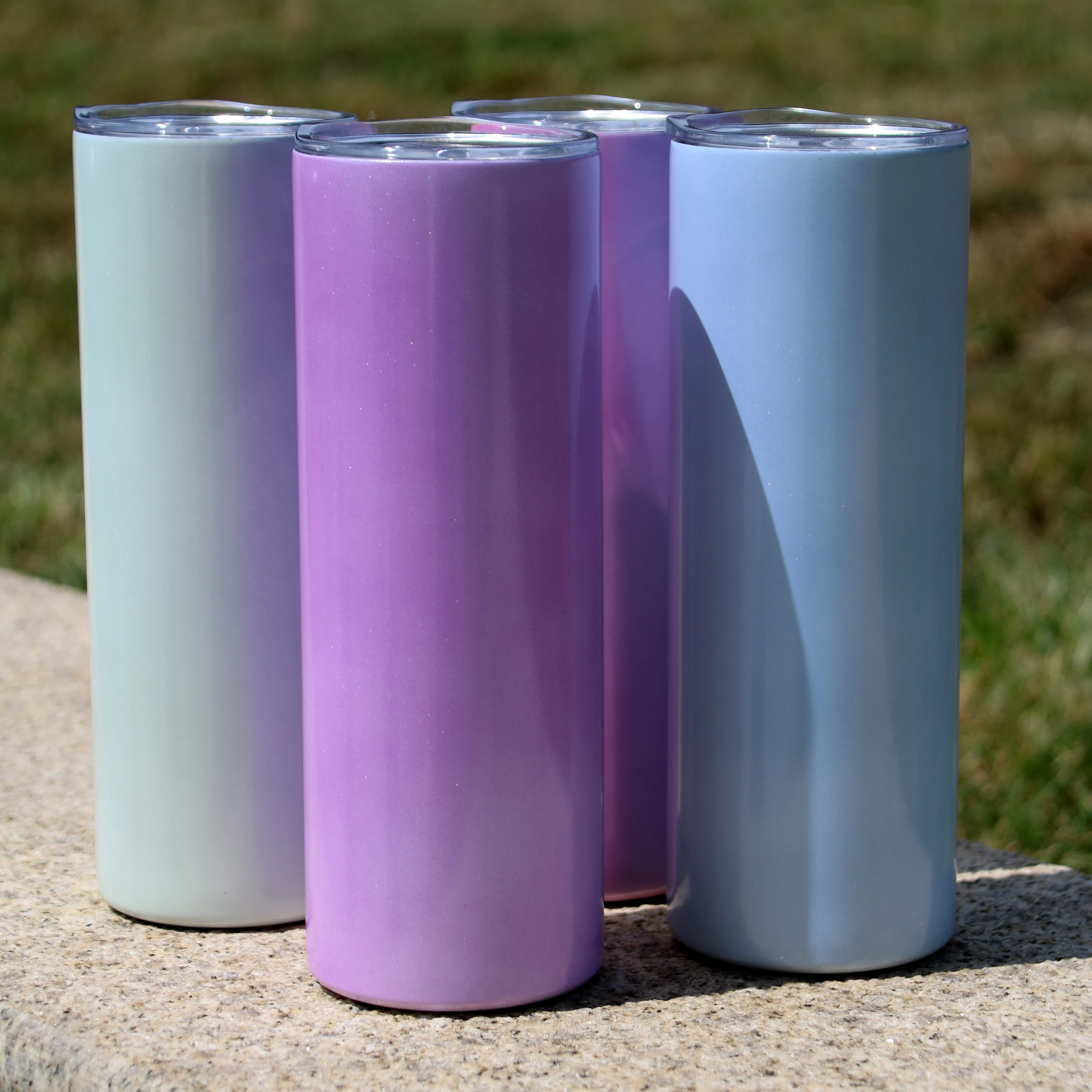 UV tumblers color changing tumbler blank color change seamless with straw under the sun new design tumblers