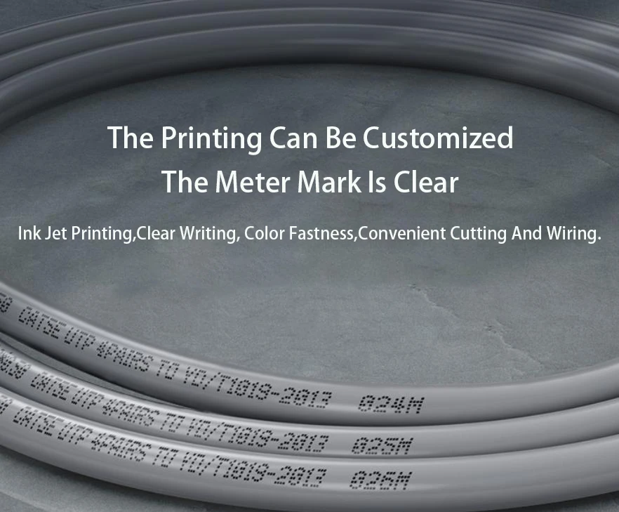 Changbao Brand Manufacture 305m 4Pair 23AWG UTP Lan Network Ethernet Cat6e Cat6 Cable