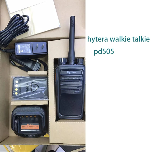 Профессиональная цифровая рация Hytera PD505 имеет высокую мощность передачи и большую дальность связи.