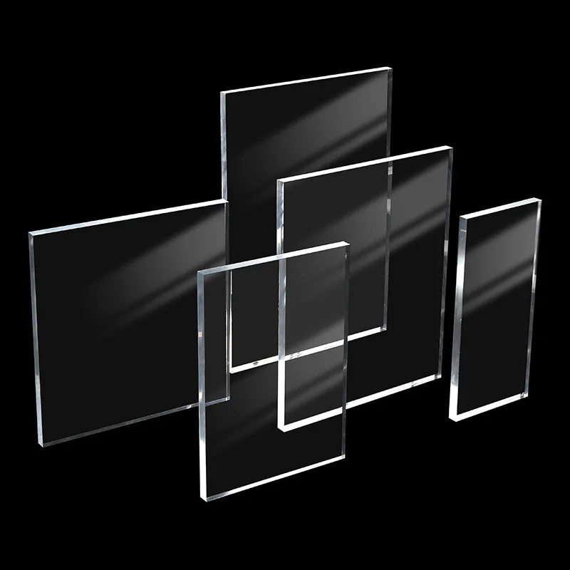 Clear Frosted Acrylic Sheet Custom Laser Cutting Engraving Cut To Size Colors Frosted Cast Plexiglass