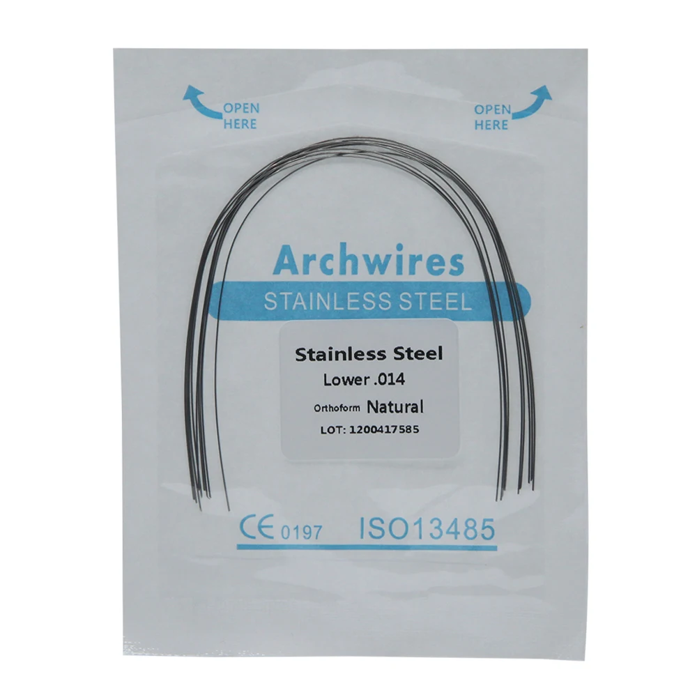 dental stainless steel thin wire /orthodontic stainless steel wire /stainless steel silk