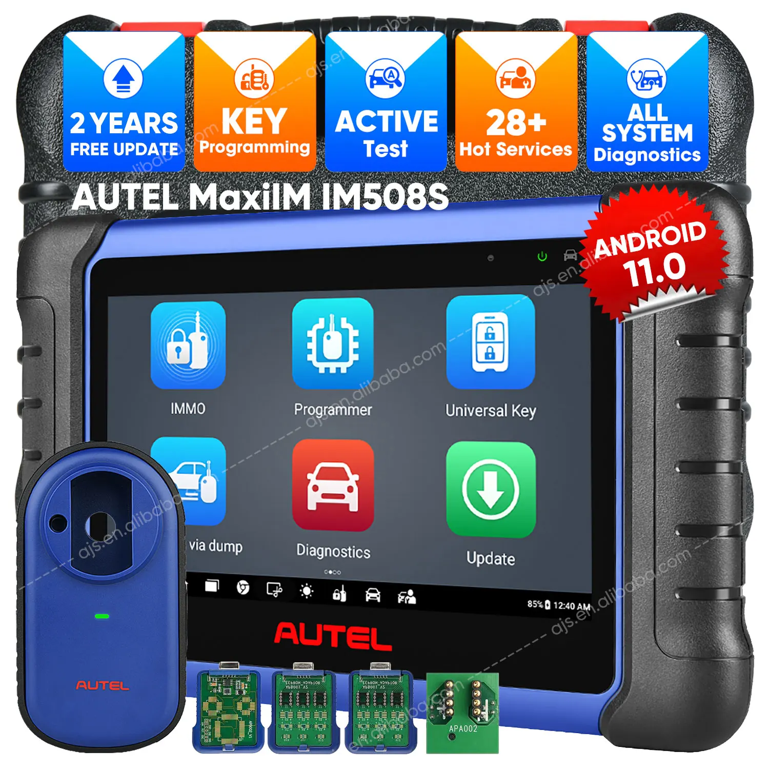 Autel Maxiim IM508S Smart Car Key Programmer XP200 IKEY Programming Cope Machine Altar IM508 OBD2 Scanner Diagnostic Tool