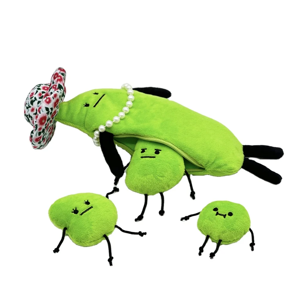 New Arrival Popular Hot Selling Cute Secret Staycation Edamame Family Plush Toy
