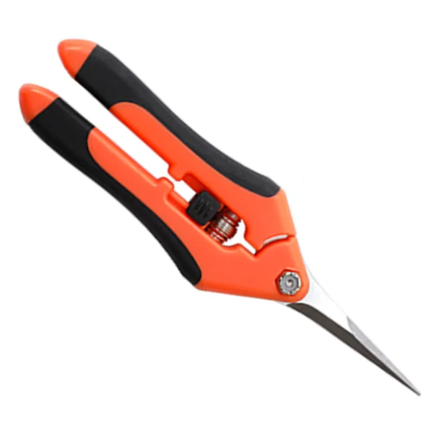 Hot Sales Electrician Safety Lock Spring Scissors Stainless Steel Wire Shears for Garden Pruning Tool Set Hot Seller
