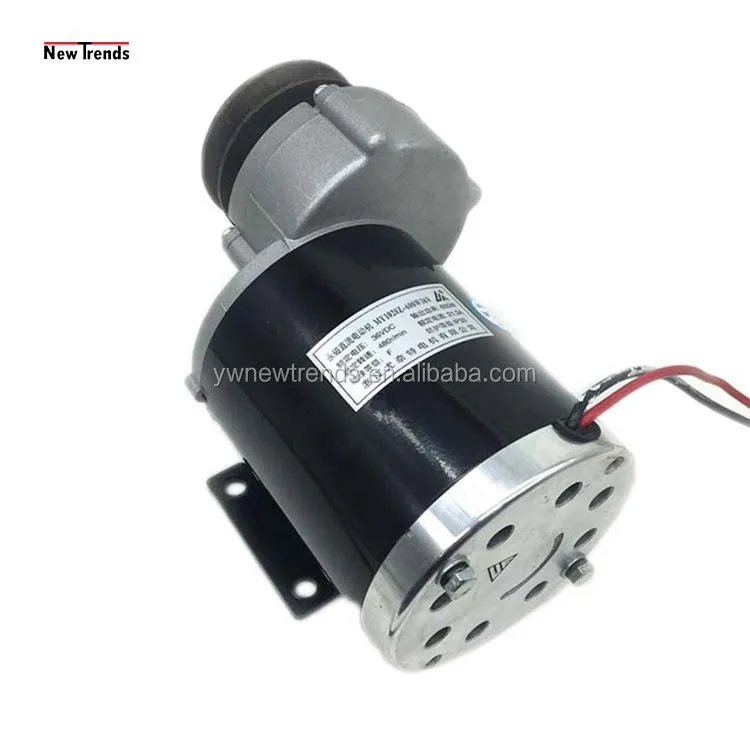 MY1020Z 600W 36/48/60V Pulley Belt Electric Bicycle Scooter  Motor E-bike Engine DC Brushed Motor