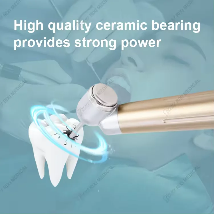 High-speed Dental Handpiece Construction Electric Turbine Power Source with Shadowless Design Metal and Steel New Release CE