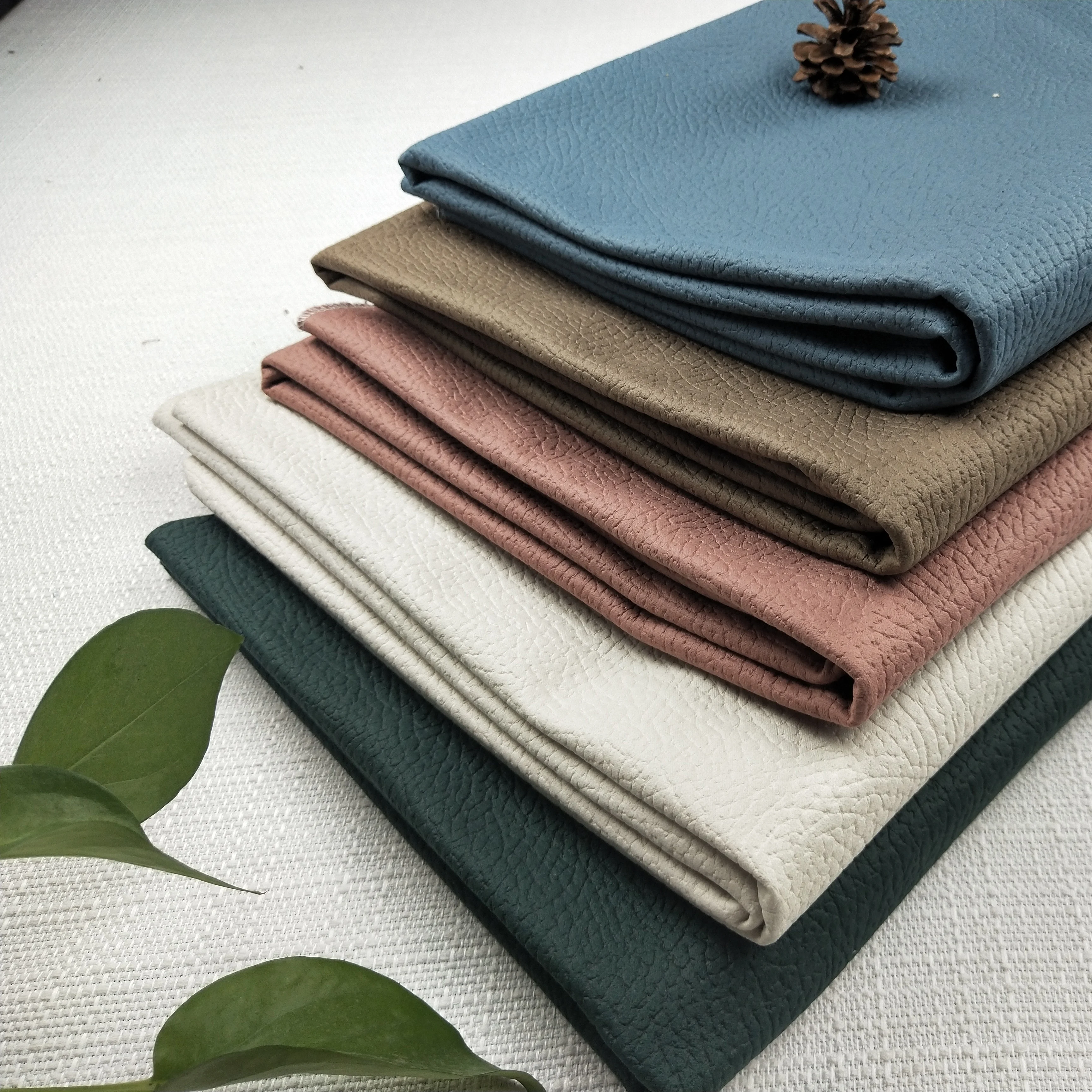 manufacturer MOQ 100M  luxury sofa style designed italian faux leather rolls sofa set living room furniture textile