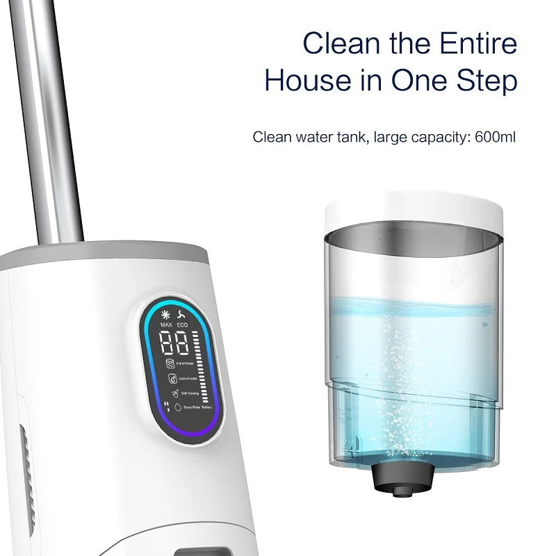 2024 New Arrivals Intelligent Life 3 In 1 Cordless Stick Vacuum Cleaner Automatic Cleaning Rag Floor Washing Machine