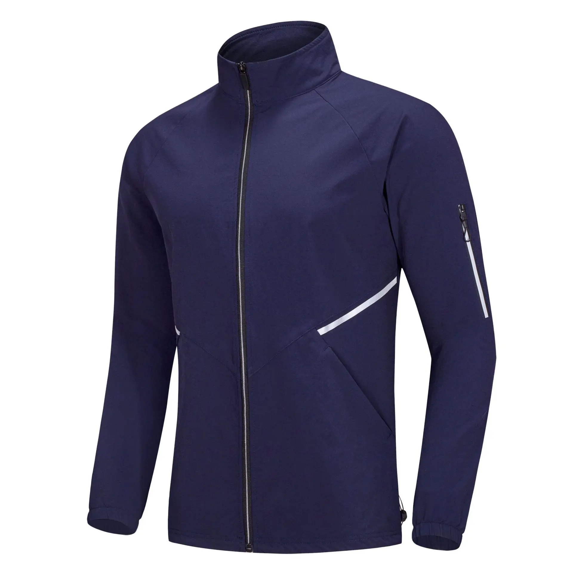 wholesale fashion custom reflect outdoor running jacket waterproof  man lightweight