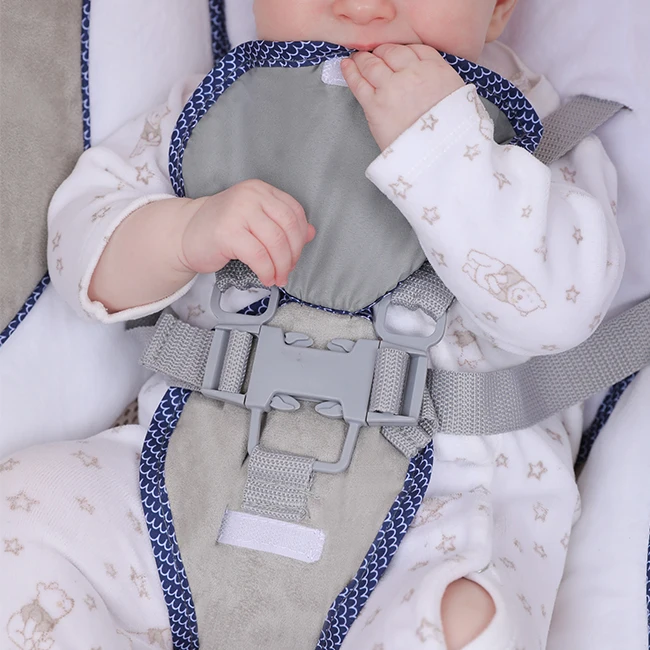 
Baby Cradle Swing Crib With Baby Shaker Toy High Standard Durable Baby Electric Cradle Swing Chair 