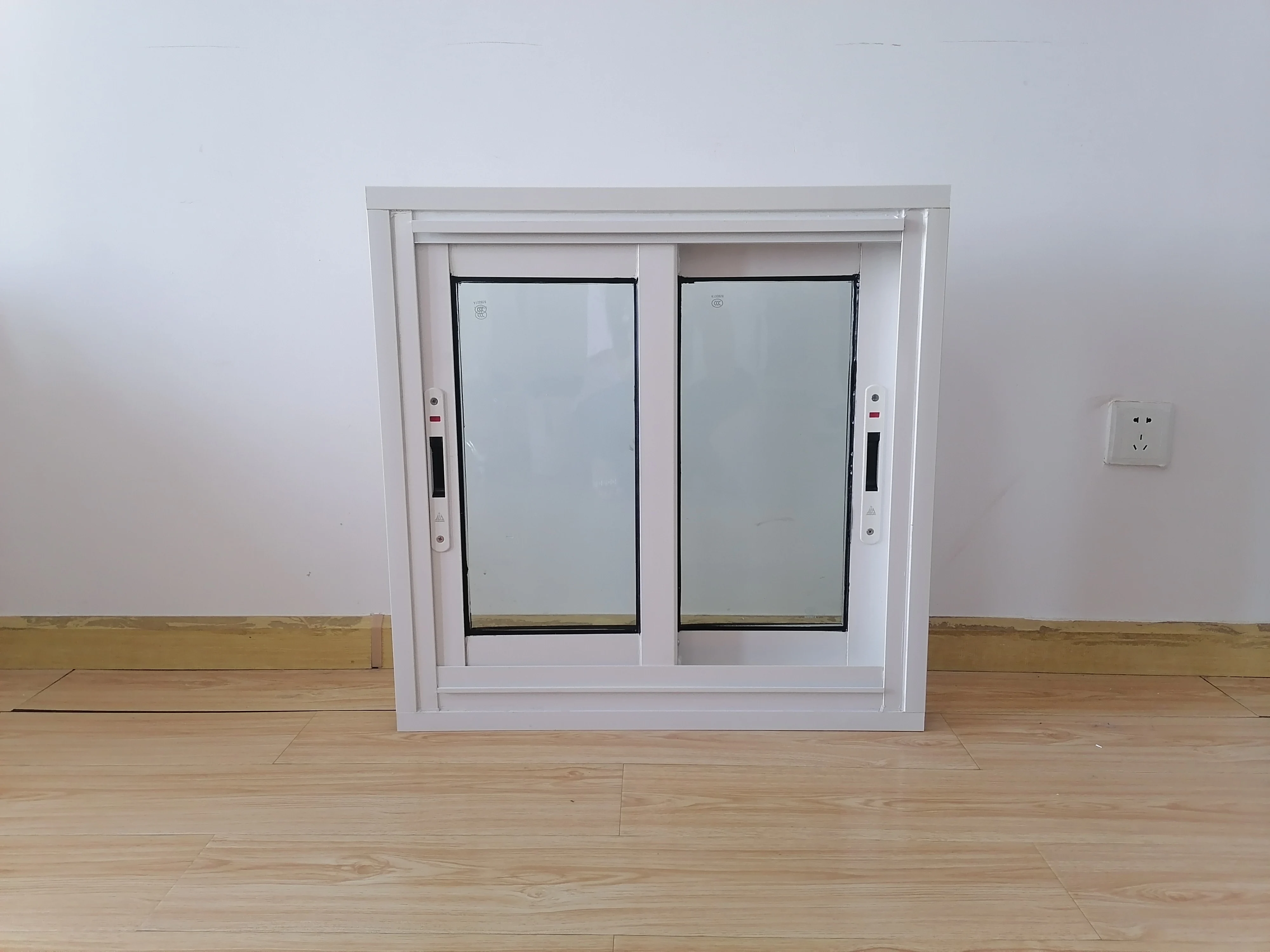 Tinted Tempered Glass Sliding Windows modern grill design aluminum windows for house kitchen