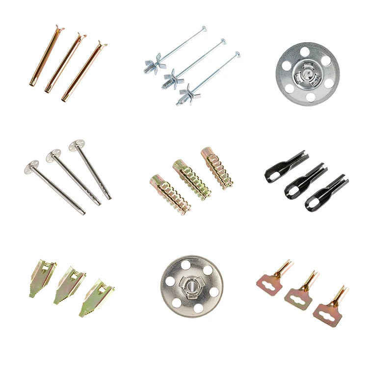 Yellow Zinc Plated Purlin Clips Vertical flange clips HRC Spring Steel C1050 Urlin Vertical Flange Clip