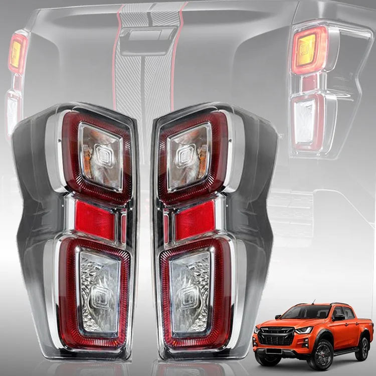 20-22 Pick-up Truck Assembly Brake Light LED Reverse Rear Tail light Lamp For Isuzu D-Max 2020-2022