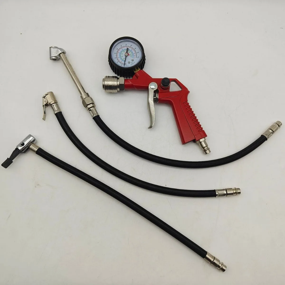 Seasummer Air compressor accessories Pneumatic tool 3 in 1 tire pressure gun bicycle car truck tire air filling toy inflatable