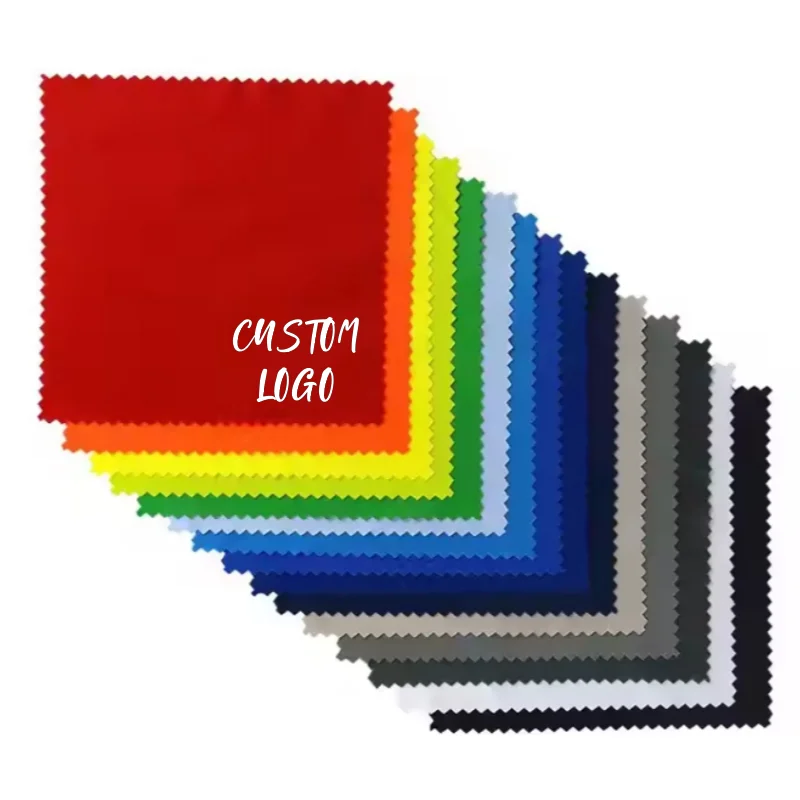 Eyewear Accessories Custom printing logo Multi Color Size Microfiber Cleaner Cloth screen Glasses Cleaning Cloth