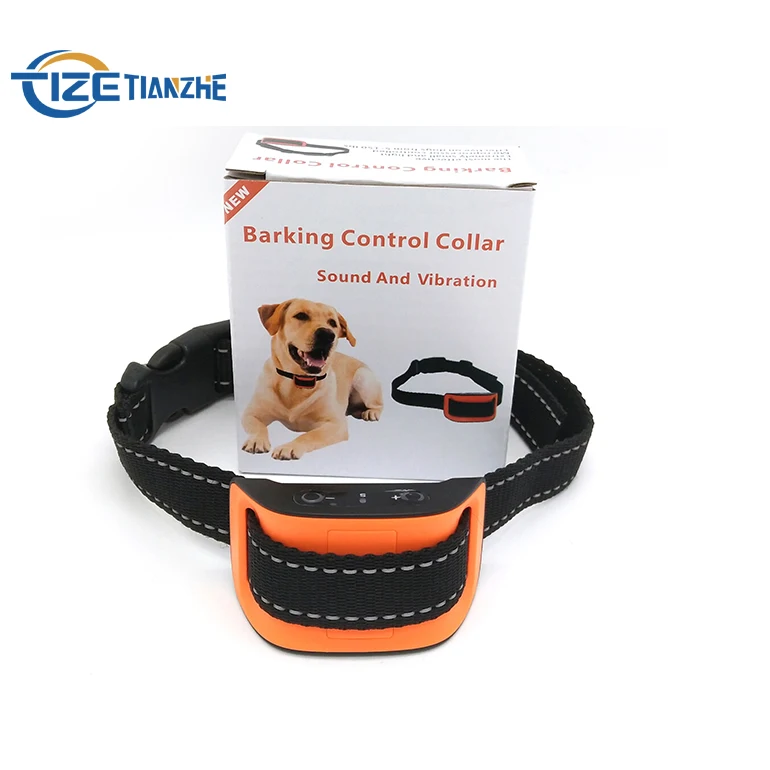 2021 Automatic best collar necklace Pet Training Shock Electric Shock Collar Dog Anti-bark Necklace