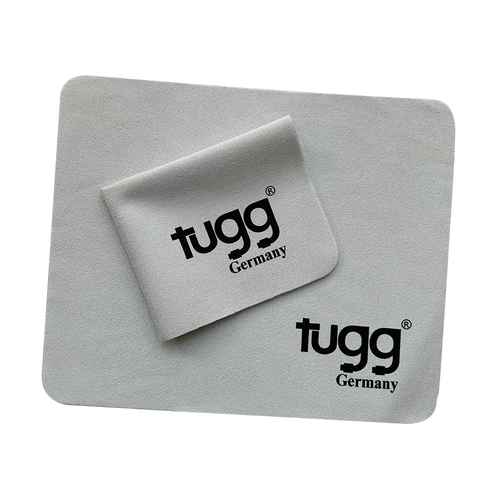 High quality manufacturer wholesale silkscreen printing custom logo cleaning cloth glasses