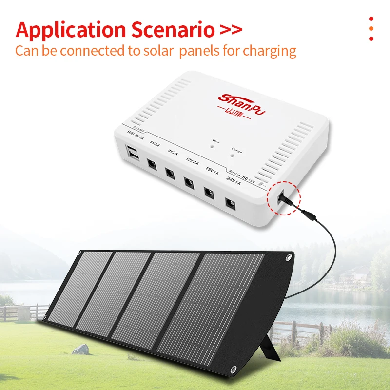 Wi-Fi роутер Online ups 12V 2A USB Power Bank модем CCTV камера резервная батарея 6000mAh DC mini UPS для WiFi маршрутизатора