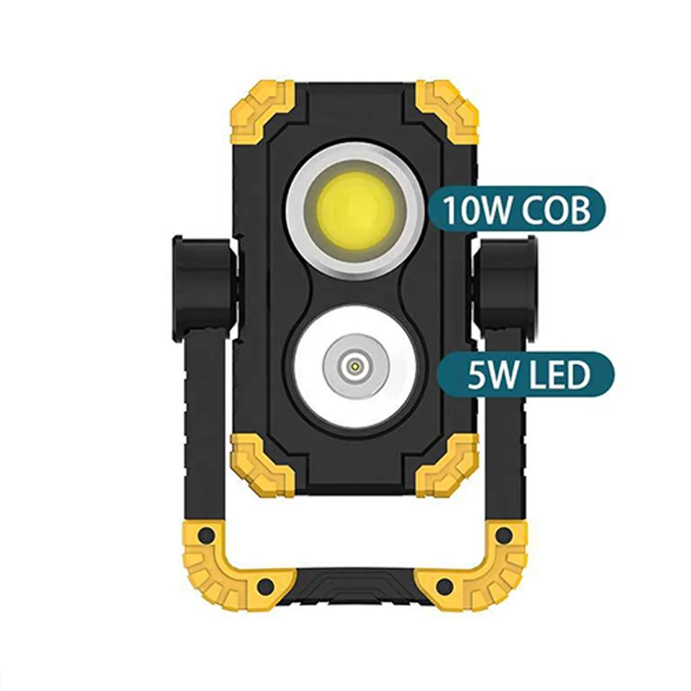 TAIKOO Portable led cob work light waterproof magnetic outdoor explosion waterproof  led work lights with magnet  hanger