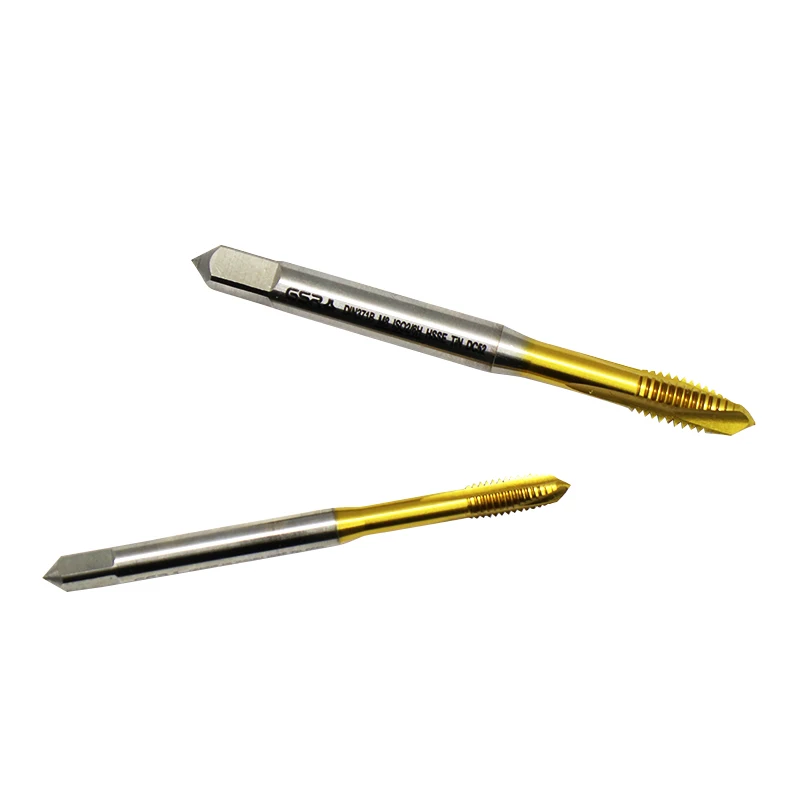 DIN371 Machine Taps threading tool  HSSE   Spiral Pointed TiN Coating GSR cnc tools M3 M4