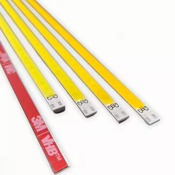 LED Light 40cm 50cm 60cm 12V COB light bars with silicon gel cob led strip light bar for cars