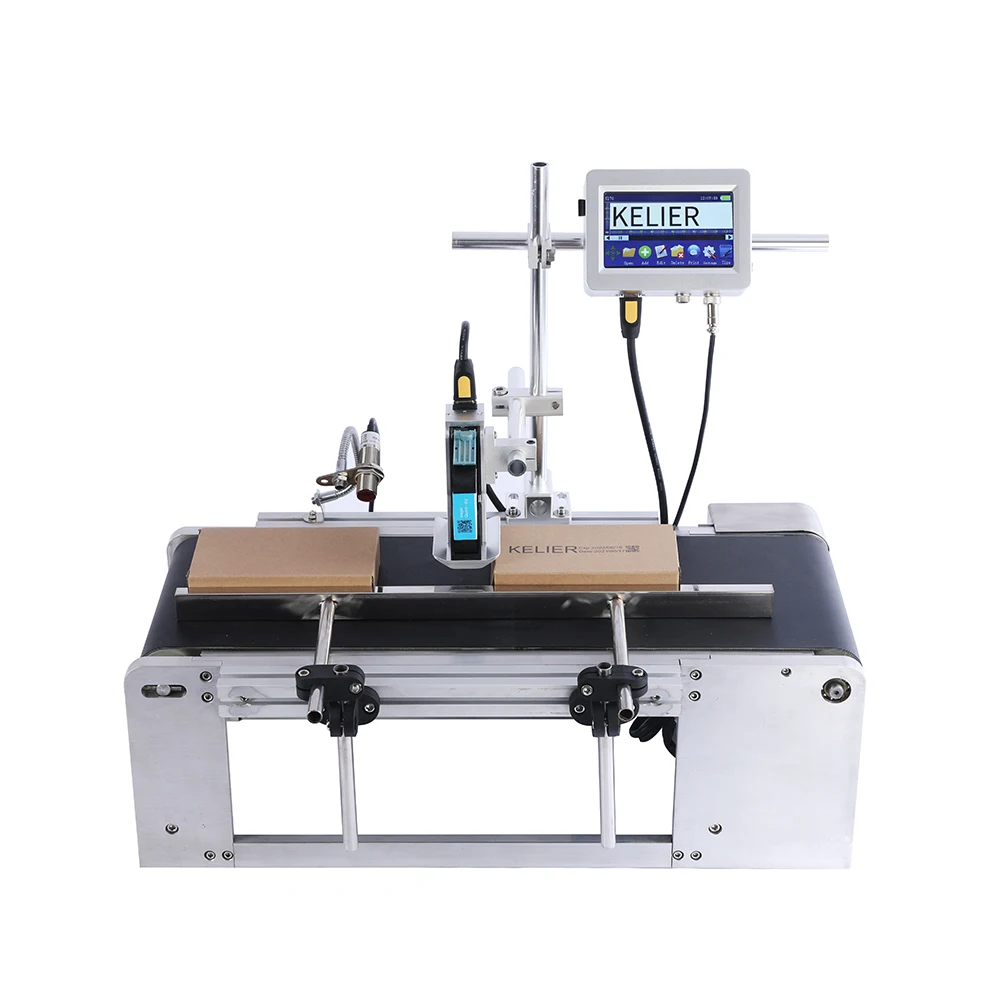 Kelier 2021 new 12.7mm 25.4mm on line Screen expiry date coding printing machine K170