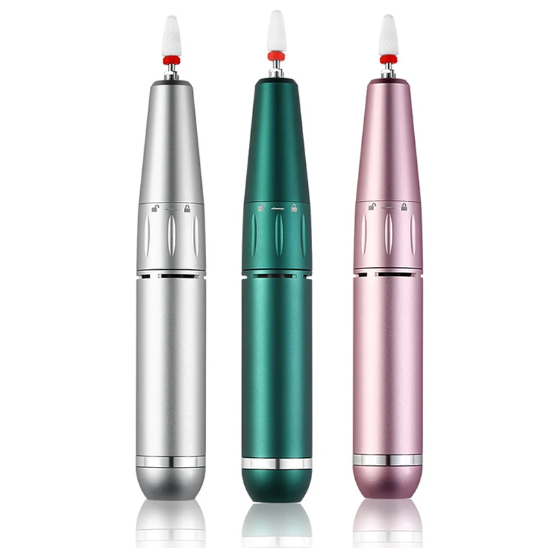 Электрическая дрель для ногтей, портативная машинка для педикюра, маникюра, полировки ногтей, удаления, дрель, шлифовка ногтей, полировальная ручка
