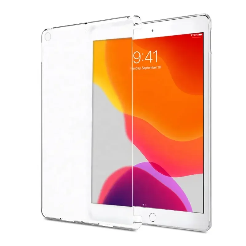 Good Quality Shockproof Flexible Soft Transparent Clear Tablet Case Cover For Apple Ipad