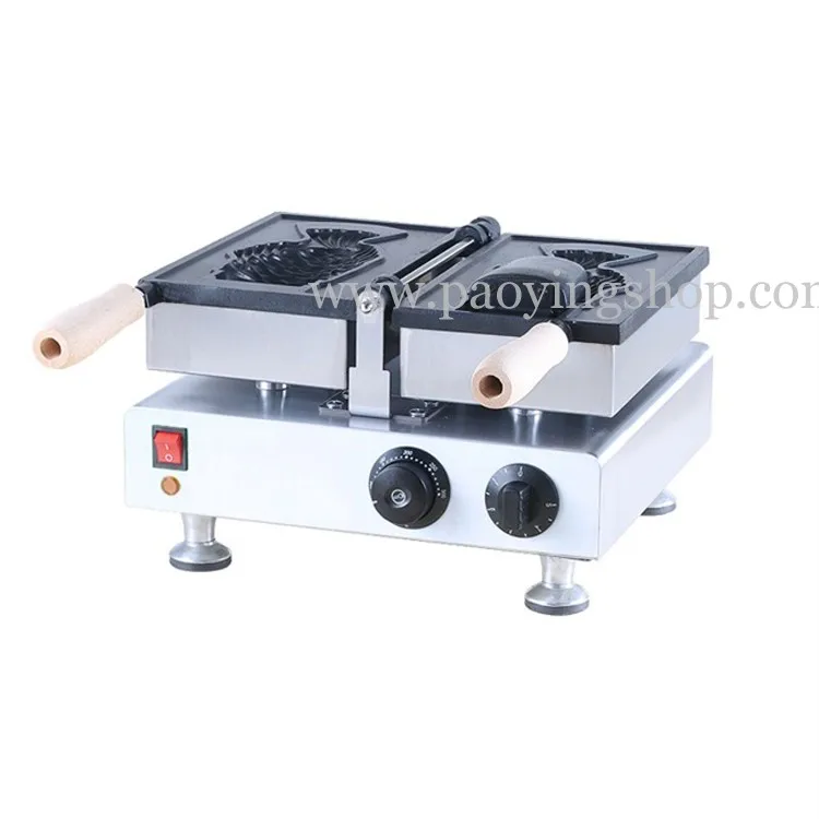 OEM ODM коммерческое использование антипригарное 110 В 220 Электрический большой рот мороженое Taiyaki