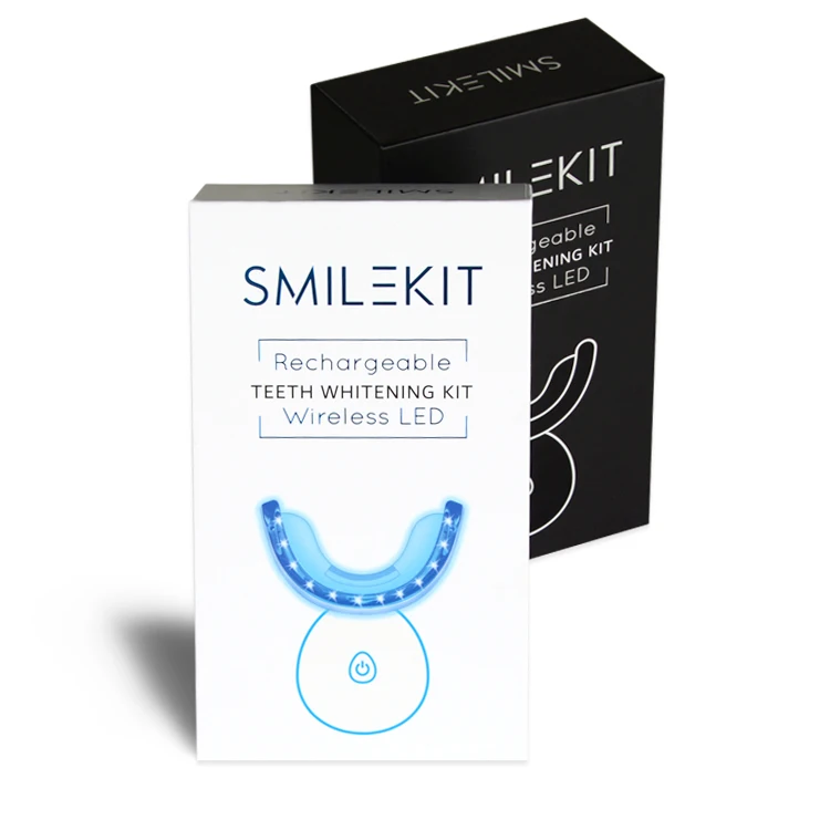 Smilekit новейшая непероксидная яркая белая улыбающаяся ручка для отбеливания зубов ультрафиолетовый свет набор с логотипом на заказ
