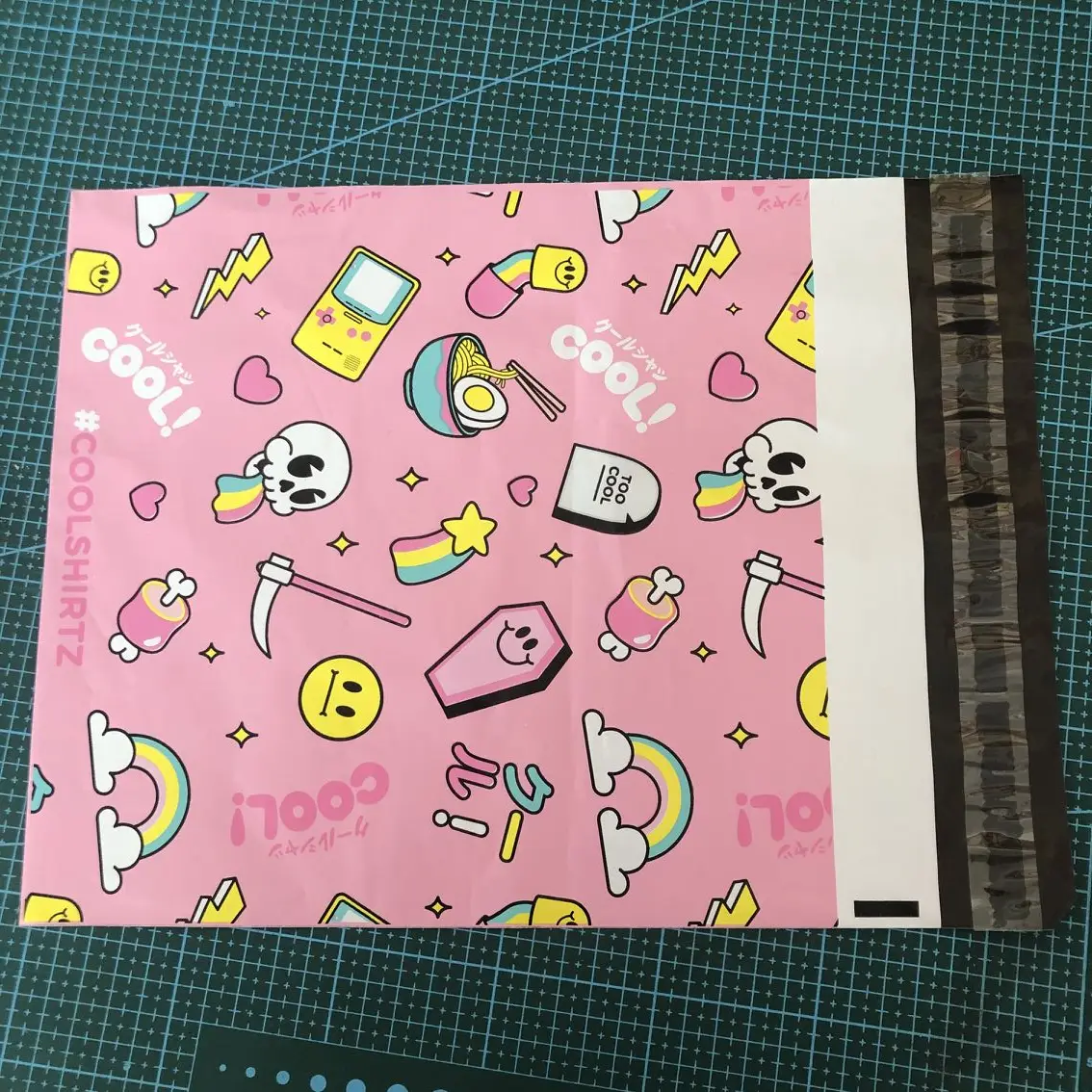 Custom Logo Printed Express Recycled Black Courier Bags Clothes Shipping Package Envelope Poly Mailer Mailing Polymailer Bag